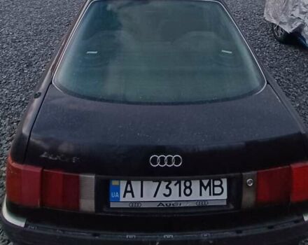 Черный Ауди 90, объемом двигателя 1.98 л и пробегом 222 тыс. км за 850 $, фото 4 на Automoto.ua