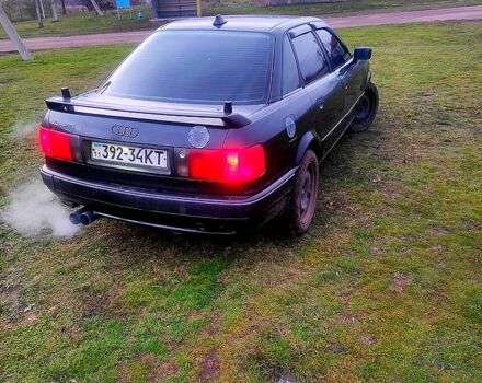 Черный Ауди 90, объемом двигателя 2 л и пробегом 0 тыс. км за 1900 $, фото 3 на Automoto.ua