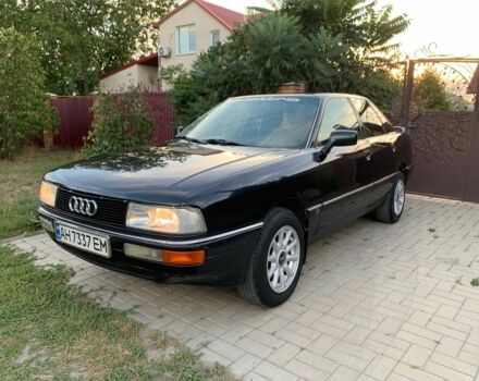 Черный Ауди 90, объемом двигателя 2.3 л и пробегом 239 тыс. км за 1500 $, фото 1 на Automoto.ua