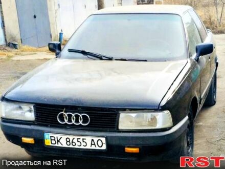 Ауді 90 1989 у Бурштыне на Automoto.ua Чорний Ауді 90, об'ємом двигуна 2.2 л та пробігом 300 тис. км за 1350 $, фото 1 на Automoto.ua