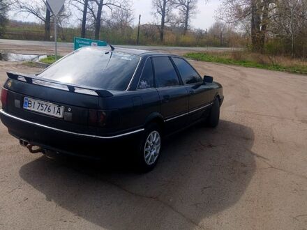 Ауді 90 1989 у Семенівка на Automoto.ua Чорний Ауді 90, об'ємом двигуна 2.3 л та пробігом 346 тис. км за 1999 $, фото 1 на Automoto.ua