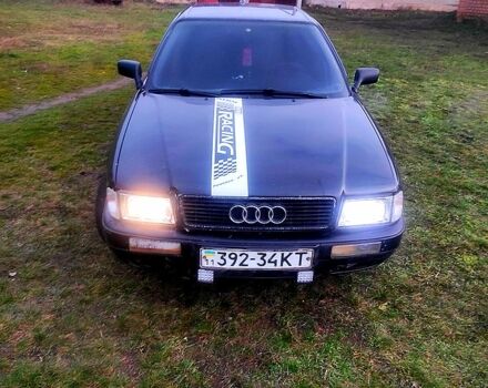 Черный Ауди 90, объемом двигателя 2 л и пробегом 0 тыс. км за 1900 $, фото 1 на Automoto.ua