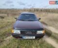 Красный Ауди 90, объемом двигателя 1.78 л и пробегом 343 тыс. км за 2700 $, фото 1 на Automoto.ua