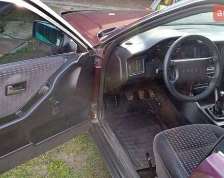 Красный Ауди 90, объемом двигателя 1.78 л и пробегом 343 тыс. км за 2700 $, фото 11 на Automoto.ua