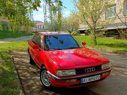 Ауді 90 1989 у Тараще на Automoto.ua Червоний Ауді 90, об'ємом двигуна 1.6 л та пробігом 375 тис. км за 2500 $, фото 1 на Automoto.ua
