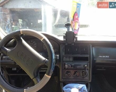 Сірий Ауді 90, об'ємом двигуна 2 л та пробігом 350 тис. км за 1600 $, фото 5 на Automoto.ua