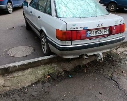 Сірий Ауді 90, об'ємом двигуна 2 л та пробігом 370 тис. км за 1200 $, фото 1 на Automoto.ua