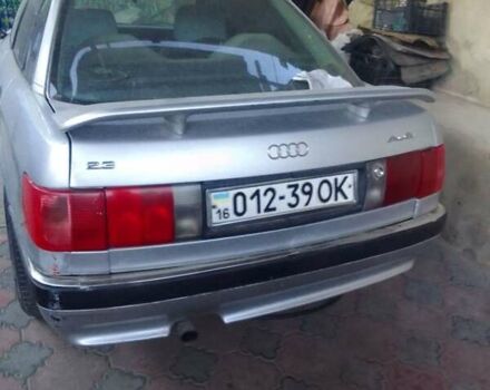 Серый Ауди 90, объемом двигателя 2.3 л и пробегом 200 тыс. км за 1200 $, фото 3 на Automoto.ua