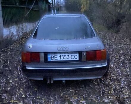 Серый Ауди 90, объемом двигателя 2 л и пробегом 450 тыс. км за 475 $, фото 1 на Automoto.ua