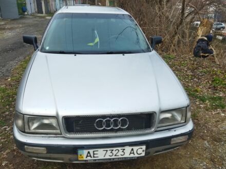 Серый Ауди 90, объемом двигателя 2 л и пробегом 390 тыс. км за 2209 $, фото 1 на Automoto.ua