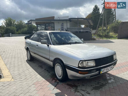 Серый Ауди 90, объемом двигателя 1.59 л и пробегом 214 тыс. км за 1300 $, фото 1 на Automoto.ua