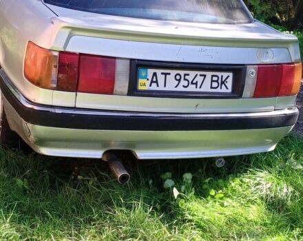Серый Ауди 90, объемом двигателя 1.6 л и пробегом 21 тыс. км за 900 $, фото 1 на Automoto.ua