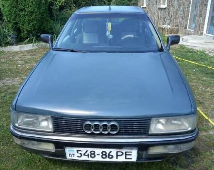 Сірий Ауді 90, об'ємом двигуна 2 л та пробігом 350 тис. км за 1600 $, фото 1 на Automoto.ua