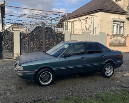 Синий Ауди 90, объемом двигателя 1.6 л и пробегом 300 тыс. км за 1050 $, фото 4 на Automoto.ua