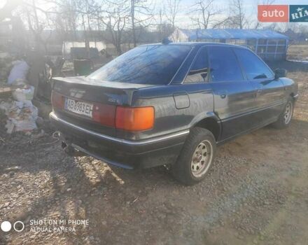 Синій Ауді 90, об'ємом двигуна 2.2 л та пробігом 433 тис. км за 2100 $, фото 2 на Automoto.ua
