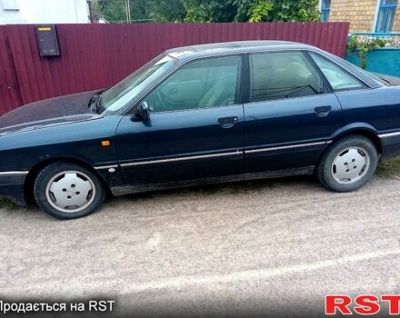 Синий Ауди 90, объемом двигателя 2 л и пробегом 28 тыс. км за 1500 $, фото 2 на Automoto.ua