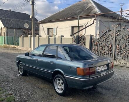 Синий Ауди 90, объемом двигателя 1.6 л и пробегом 300 тыс. км за 1050 $, фото 5 на Automoto.ua