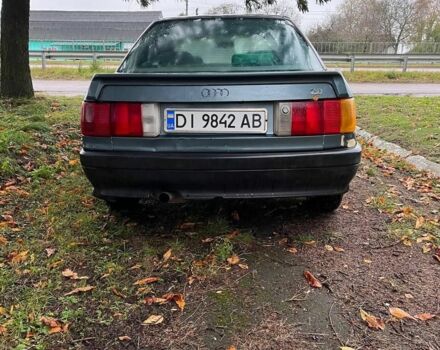 Синий Ауди 90, объемом двигателя 2 л и пробегом 200 тыс. км за 1500 $, фото 5 на Automoto.ua