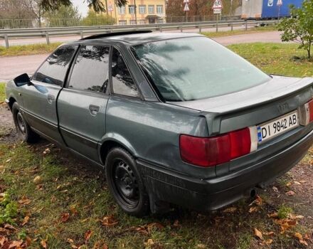 Синий Ауди 90, объемом двигателя 2 л и пробегом 200 тыс. км за 1500 $, фото 4 на Automoto.ua