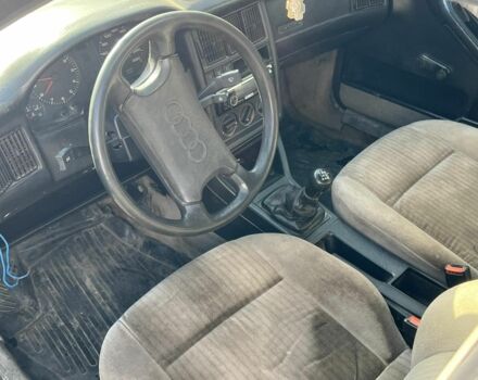 Синий Ауди 90, объемом двигателя 1.6 л и пробегом 300 тыс. км за 550 $, фото 6 на Automoto.ua