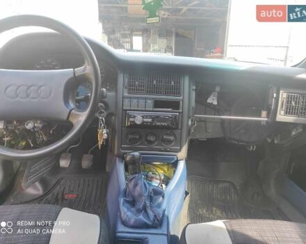 Синий Ауди 90, объемом двигателя 2 л и пробегом 320 тыс. км за 1800 $, фото 8 на Automoto.ua