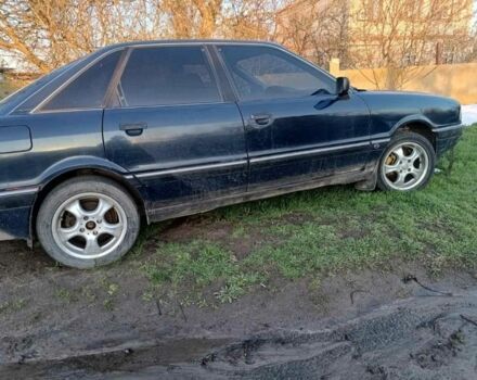 Синий Ауди 90, объемом двигателя 2.3 л и пробегом 200 тыс. км за 1350 $, фото 5 на Automoto.ua