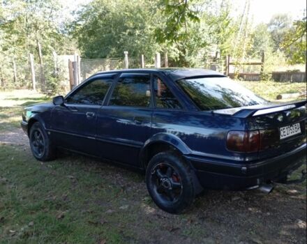 Синий Ауди 90, объемом двигателя 1.9 л и пробегом 2 тыс. км за 2200 $, фото 6 на Automoto.ua