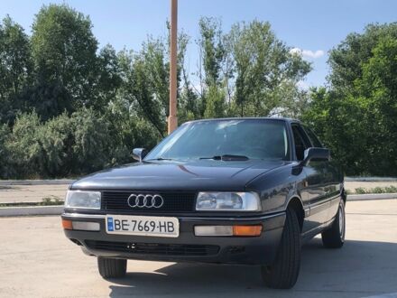 Ауди 90 1988 в Новой Одессе на Automoto.ua Синий Ауди 90, объемом двигателя 2 л и пробегом 214 тыс. км за 2000 $, фото 1 на Automoto.ua