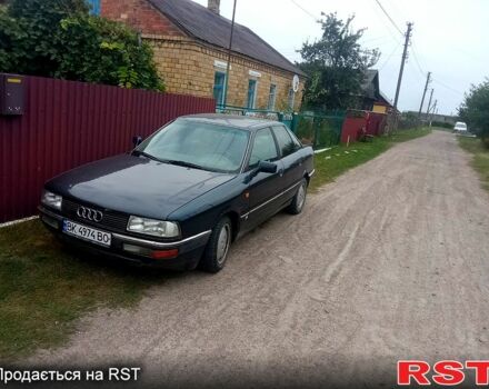 Синий Ауди 90, объемом двигателя 2 л и пробегом 28 тыс. км за 1500 $, фото 1 на Automoto.ua