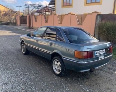 Синий Ауди 90, объемом двигателя 1.6 л и пробегом 300 тыс. км за 1050 $, фото 1 на Automoto.ua