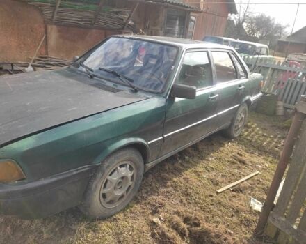 Зеленый Ауди 90, объемом двигателя 2.2 л и пробегом 300 тыс. км за 500 $, фото 4 на Automoto.ua