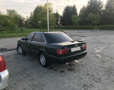Зелений Ауді 90, об'ємом двигуна 2.5 л та пробігом 48 тис. км за 2350 $, фото 3 на Automoto.ua
