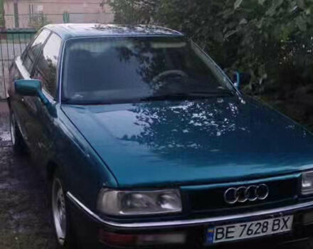 Зелений Ауді 90, об'ємом двигуна 1.99 л та пробігом 240 тис. км за 2700 $, фото 1 на Automoto.ua