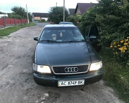Зеленый Ауди 90, объемом двигателя 2.5 л и пробегом 48 тыс. км за 2350 $, фото 1 на Automoto.ua