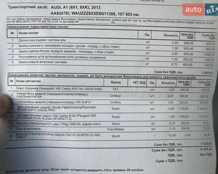 Білий Ауді А1, об'ємом двигуна 1.39 л та пробігом 111 тис. км за 9600 $, фото 51 на Automoto.ua