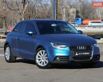 Синий Ауди А1, объемом двигателя 1.39 л и пробегом 120 тыс. км за 10500 $, фото 1 на Automoto.ua