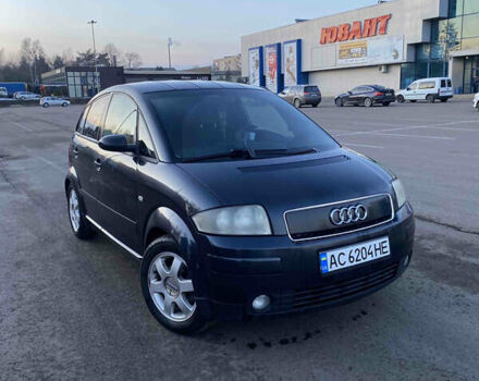Чорний Ауді A2, об'ємом двигуна 1.42 л та пробігом 200 тис. км за 3500 $, фото 1 на Automoto.ua