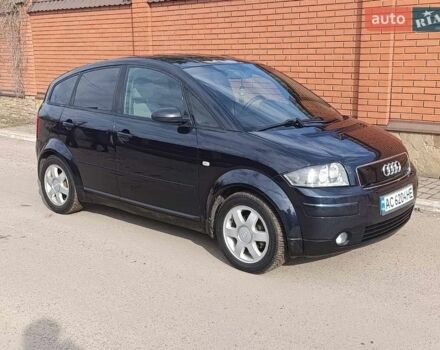 Черный Ауди А2, объемом двигателя 1.42 л и пробегом 280 тыс. км за 3650 $, фото 1 на Automoto.ua
