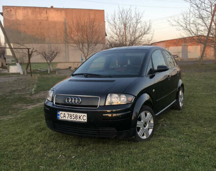 Черный Ауди А2, объемом двигателя 1.42 л и пробегом 195 тыс. км за 5700 $, фото 1 на Automoto.ua