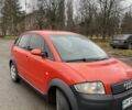 Красный Ауди А2, объемом двигателя 1.4 л и пробегом 238 тыс. км за 4000 $, фото 2 на Automoto.ua