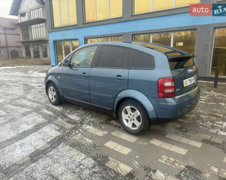 Синий Ауди А2, объемом двигателя 1.39 л и пробегом 225 тыс. км за 3800 $, фото 2 на Automoto.ua