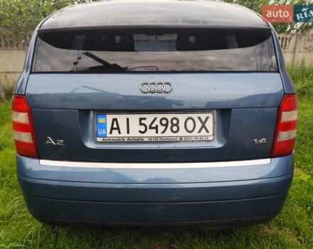 Синий Ауди А2, объемом двигателя 1.39 л и пробегом 185 тыс. км за 5800 $, фото 5 на Automoto.ua