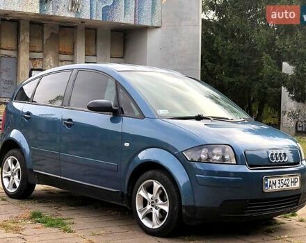 Синий Ауди А2, объемом двигателя 1.4 л и пробегом 280 тыс. км за 2999 $, фото 3 на Automoto.ua