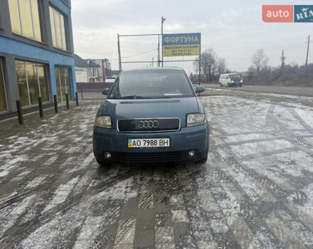 Синій Ауді A2, об'ємом двигуна 1.39 л та пробігом 225 тис. км за 3800 $, фото 1 на Automoto.ua