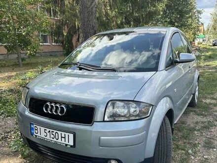 Синий Ауди А2, объемом двигателя 1.4 л и пробегом 177 тыс. км за 6000 $, фото 1 на Automoto.ua