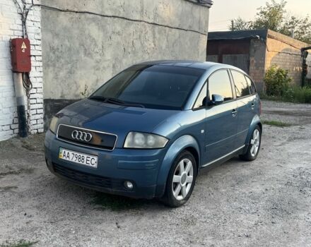 Синий Ауди А2, объемом двигателя 1.4 л и пробегом 150 тыс. км за 1500 $, фото 1 на Automoto.ua