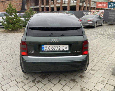 Зеленый Ауди А2, объемом двигателя 1.4 л и пробегом 350 тыс. км за 4100 $, фото 3 на Automoto.ua