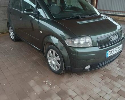 Зеленый Ауди А2, объемом двигателя 1.4 л и пробегом 353 тыс. км за 3700 $, фото 16 на Automoto.ua