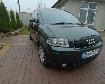 Зеленый Ауди А2, объемом двигателя 1.4 л и пробегом 353 тыс. км за 3700 $, фото 7 на Automoto.ua