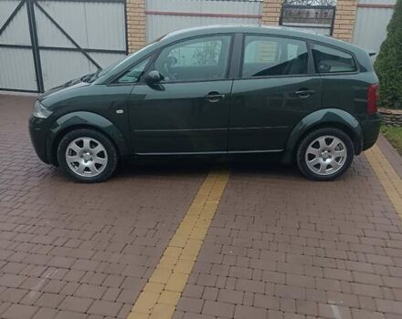 Зеленый Ауди А2, объемом двигателя 1.4 л и пробегом 353 тыс. км за 3600 $, фото 2 на Automoto.ua